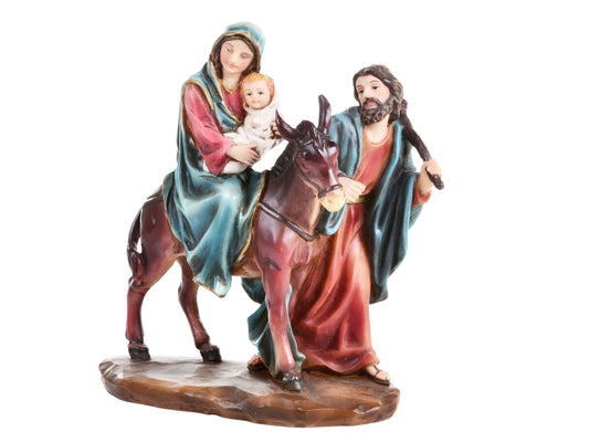 La Huida Pesebre De 15 Cm