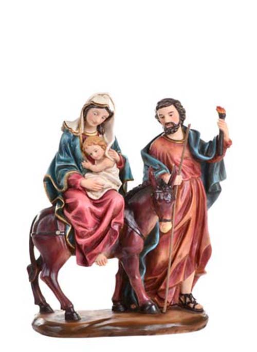 La Huida Pesebre De 25 Cm