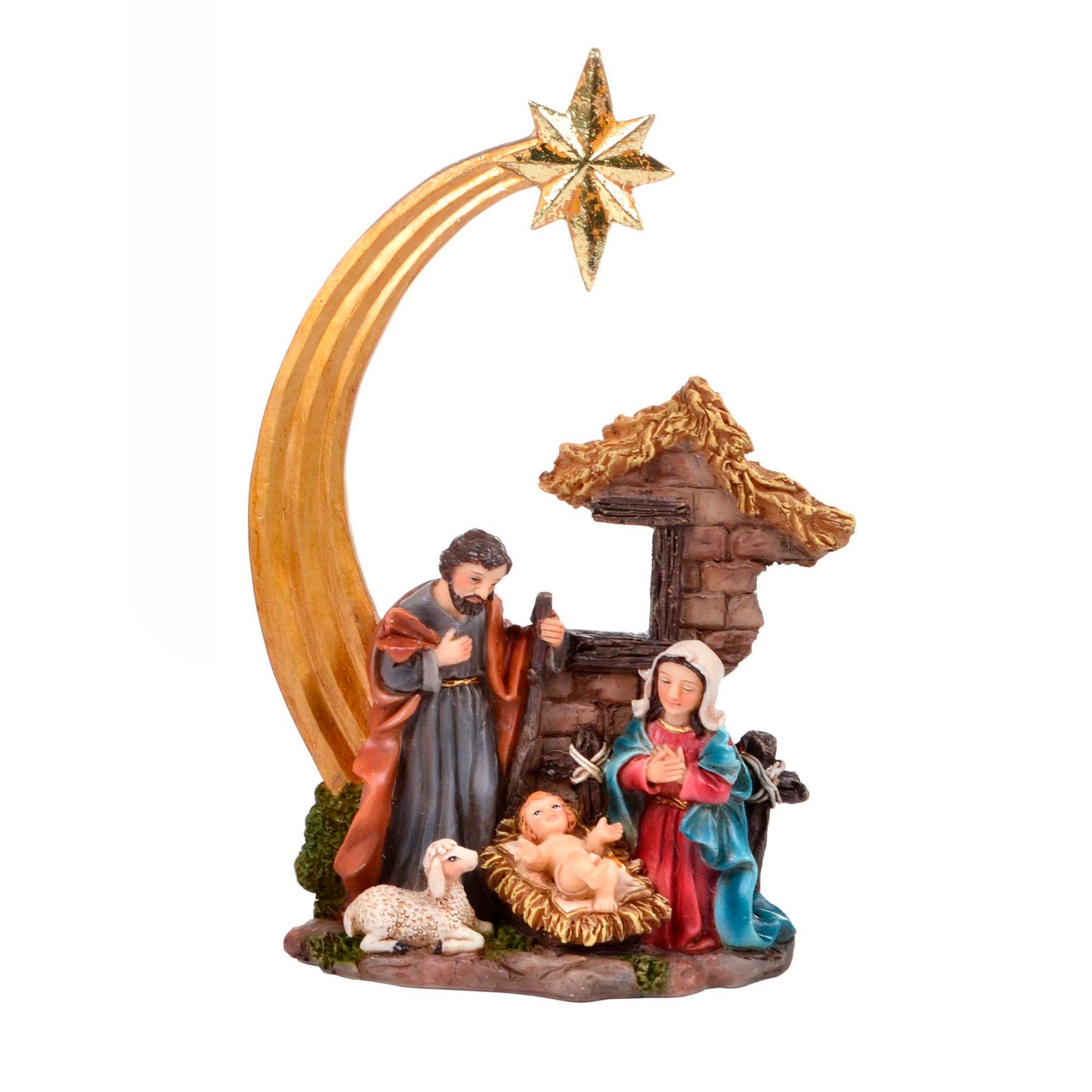 Pesebre Nacimiento De 13.5 Cm