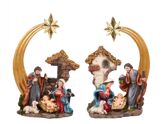 Pesebre Nacimiento De 13.5 Cm