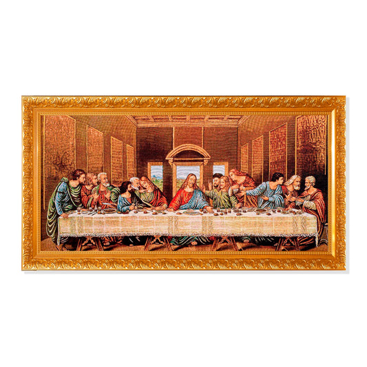 Gobelino Ultima Cena De 90 x 50 Cm Cuadro