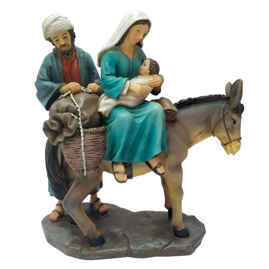 La Huida Pesebre De 20 Cm
