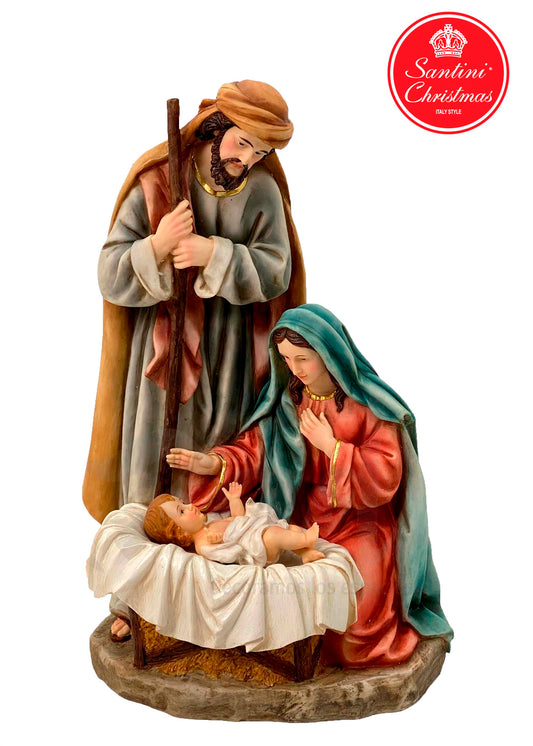 Nacimiento Pesebre 46 Cm En Marmolina