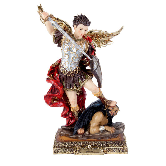 Arcangel San Miguel Gold De 20 Cm