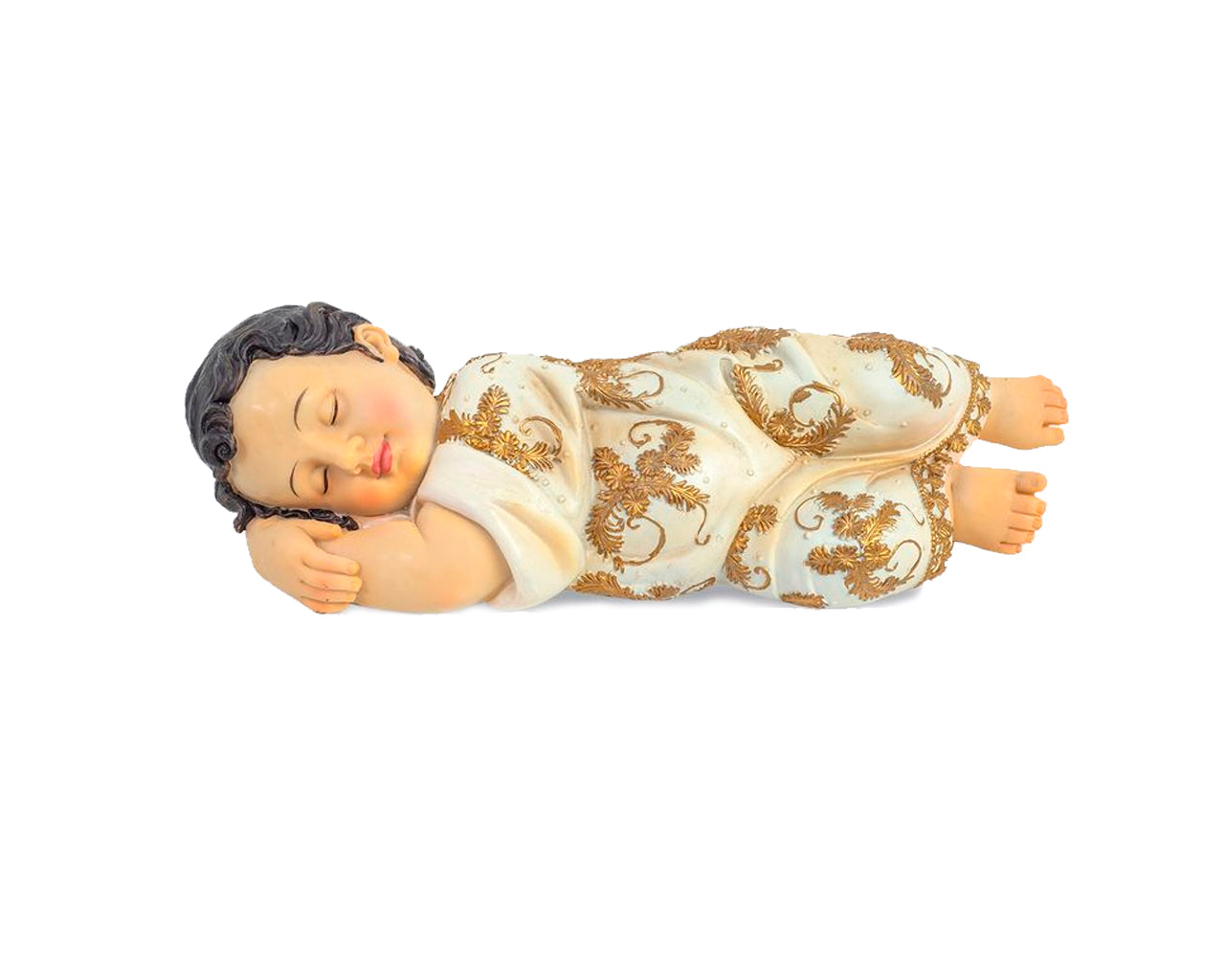 Niño Dios Jesús Dormido De 30 Cm