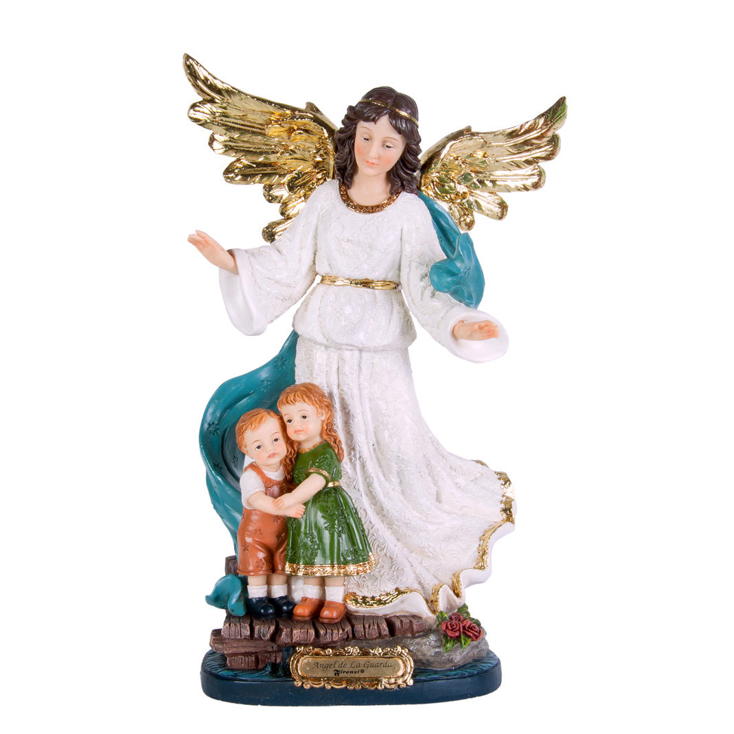 Angel De La Guarda De 30 Cm Gold