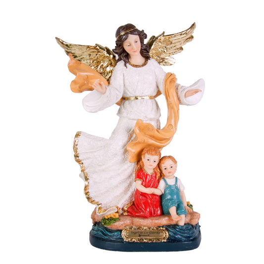 Angel De La Guarda De 30 Cm Gold