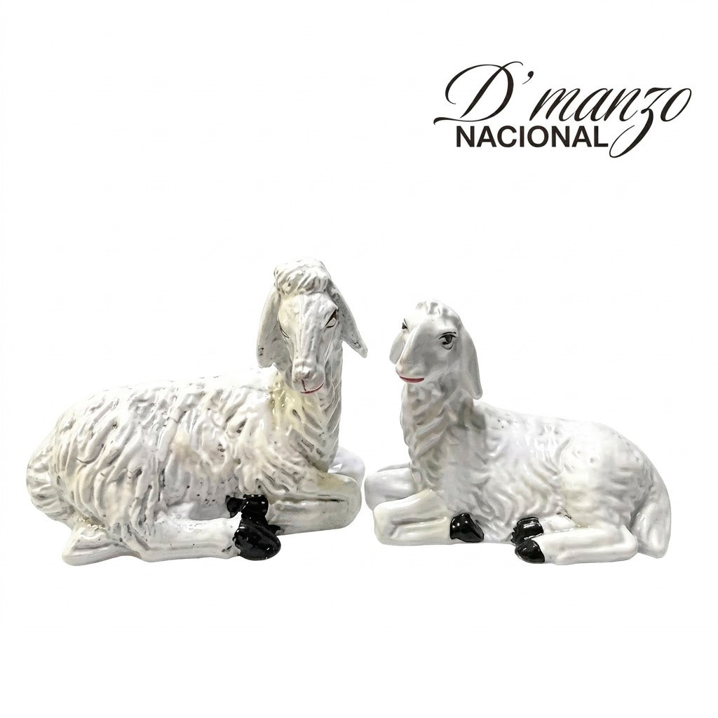 Juego Ovejas Con 2 Piezas De 6 cm