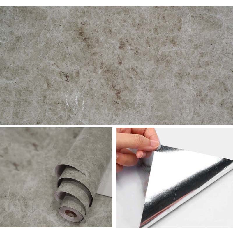 Papel Vinilo Adhesivo De 60 cm x 10 mts Marmol
