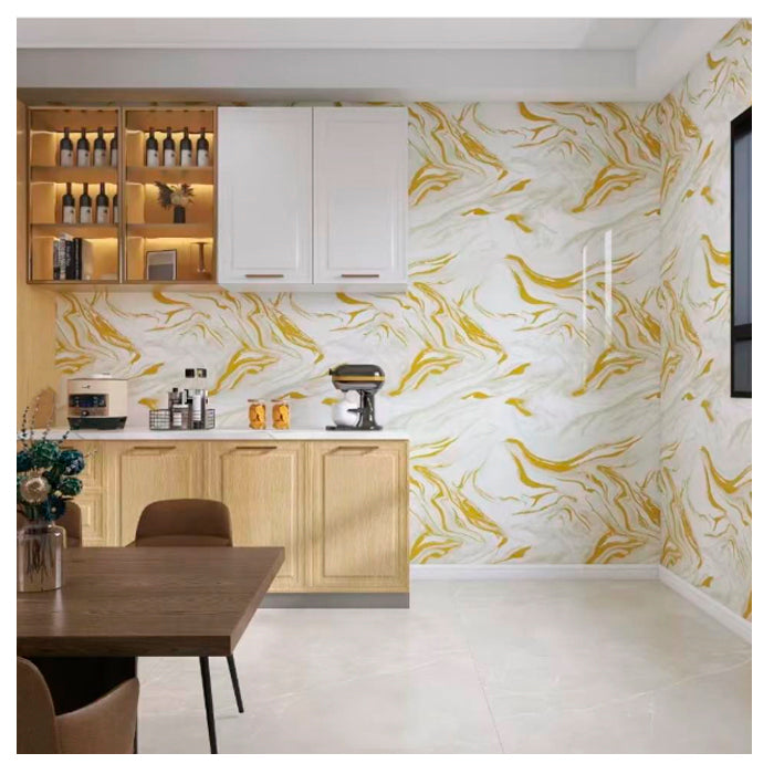 Papel Vinilo Adhesivo De 60 cm x 10 mts Marmol Brillante