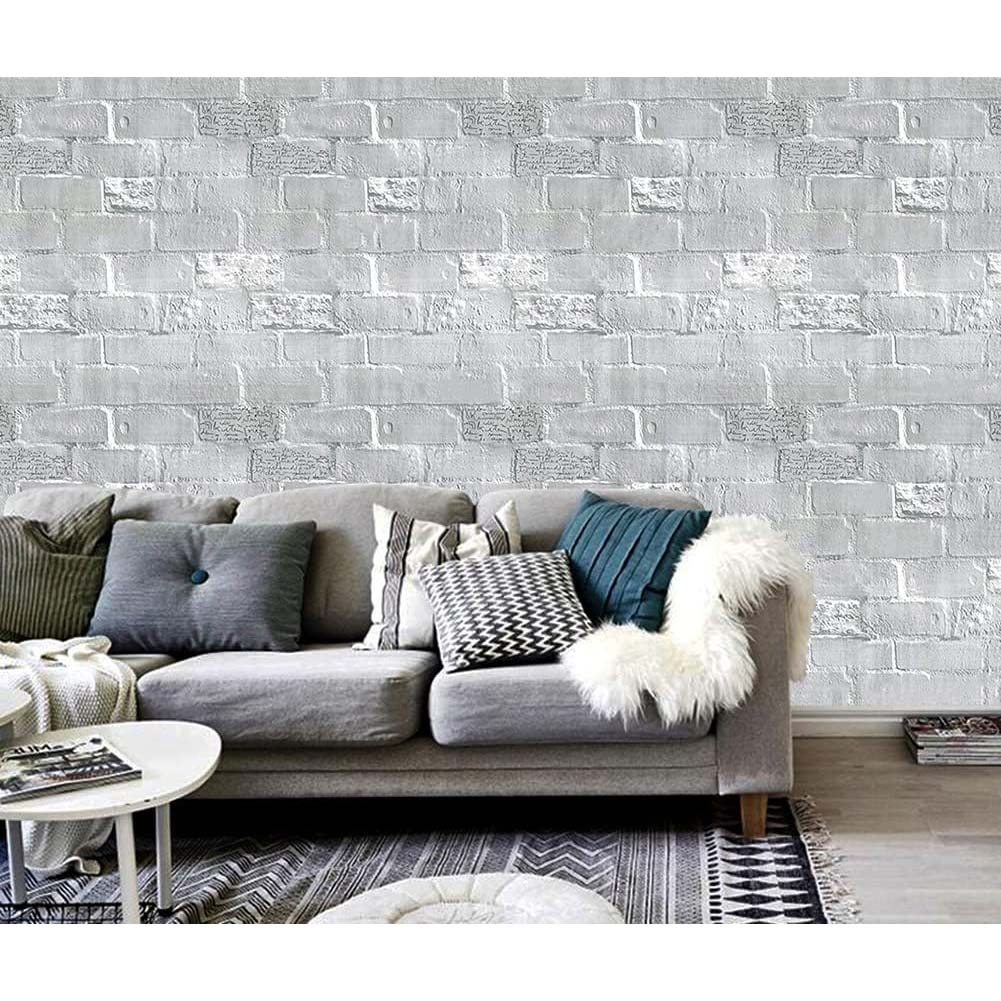 Papel Vinilo Adhesivo De 45 cm x 10 mts Gris