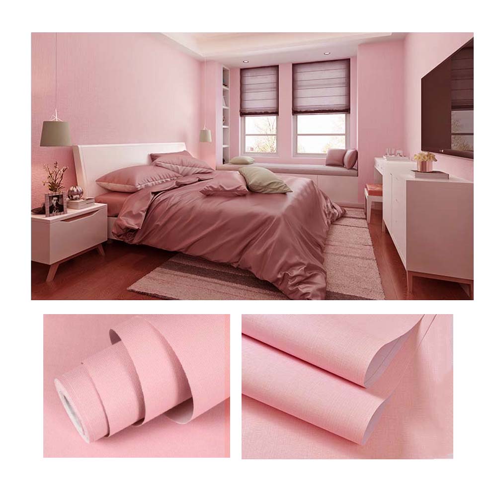 Papel Vinilo Adhesivo De 45 cm x 10 mts Rosa