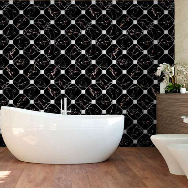Papel Vinilo Adhesivo De 45 cm x 10 mts Negro