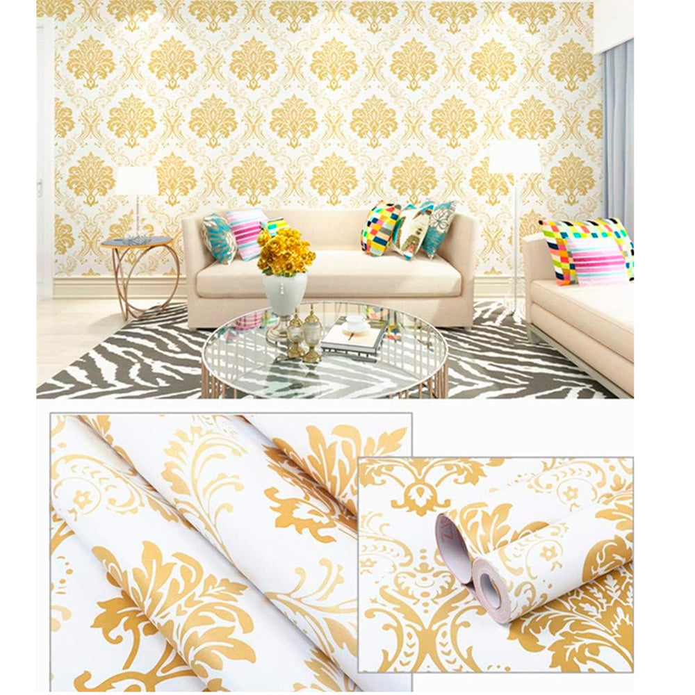 Papel Vinilo Adhesivo De 45 cm x 10 mts