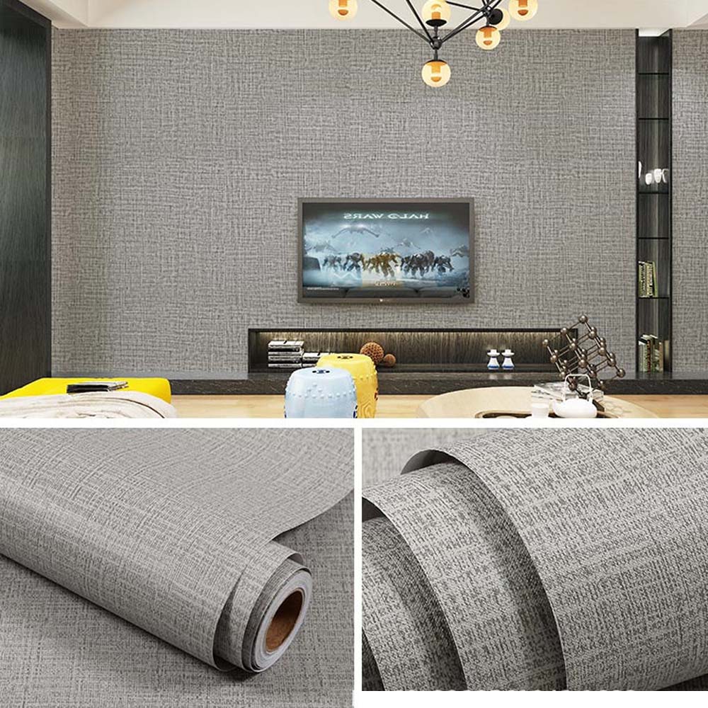 Papel Vinilo Adhesivo De 45 cm x 10 mts Gris