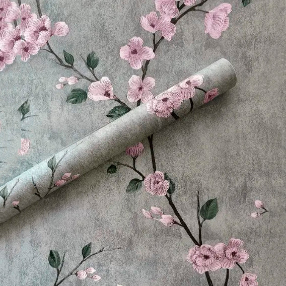 Papel Vinilo Adhesivo De 45 cm x 10 mts Floral