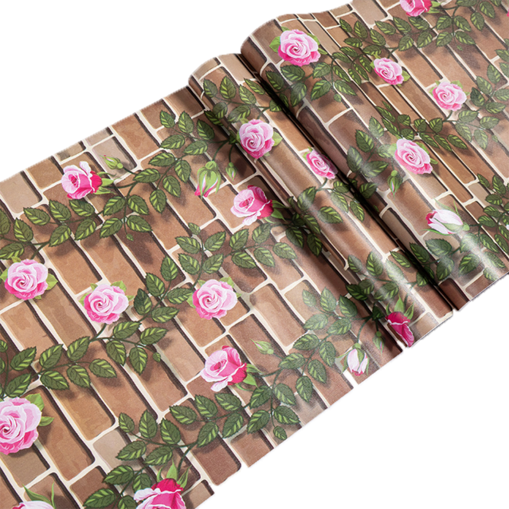 Papel Vinilo Adhesivo De 45 cm x 10 mts Floral
