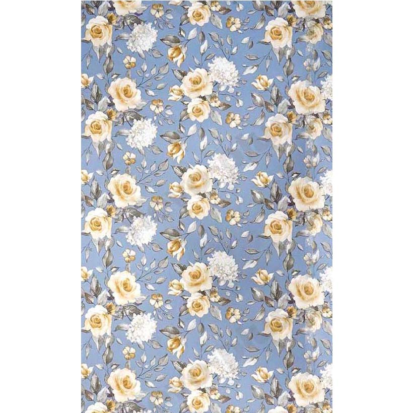 Papel Vinilo Adhesivo De 45 cm x 10 mts Flores Vintage