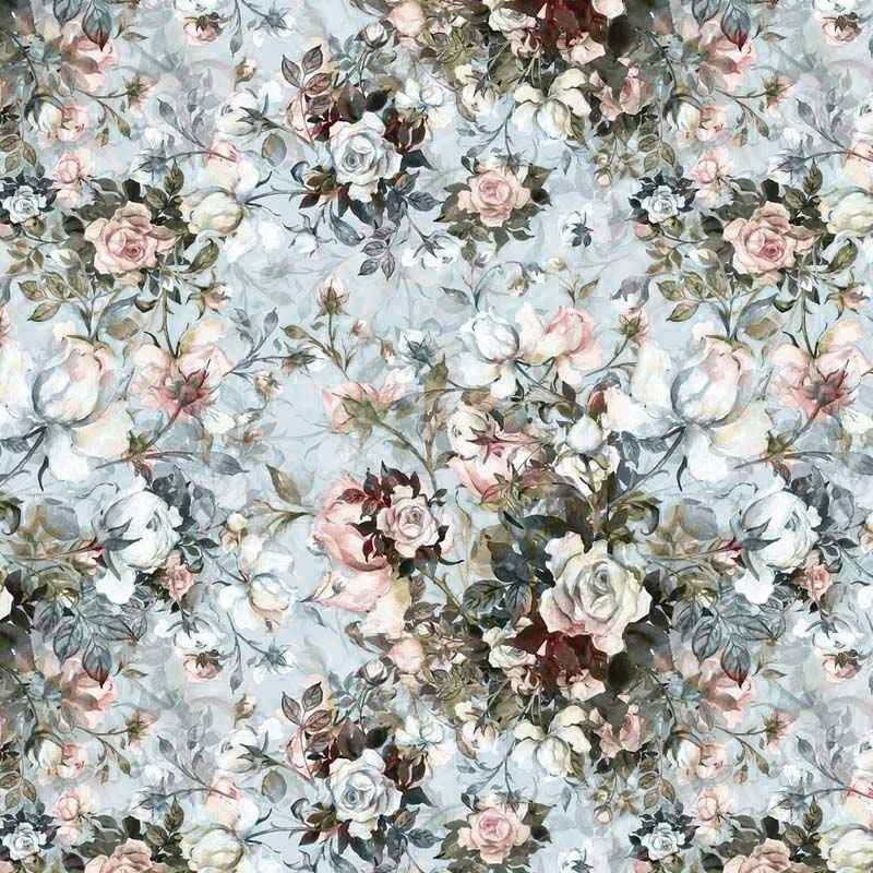 Papel Vinilo Adhesivo De 45 cm x 10 mts Floral