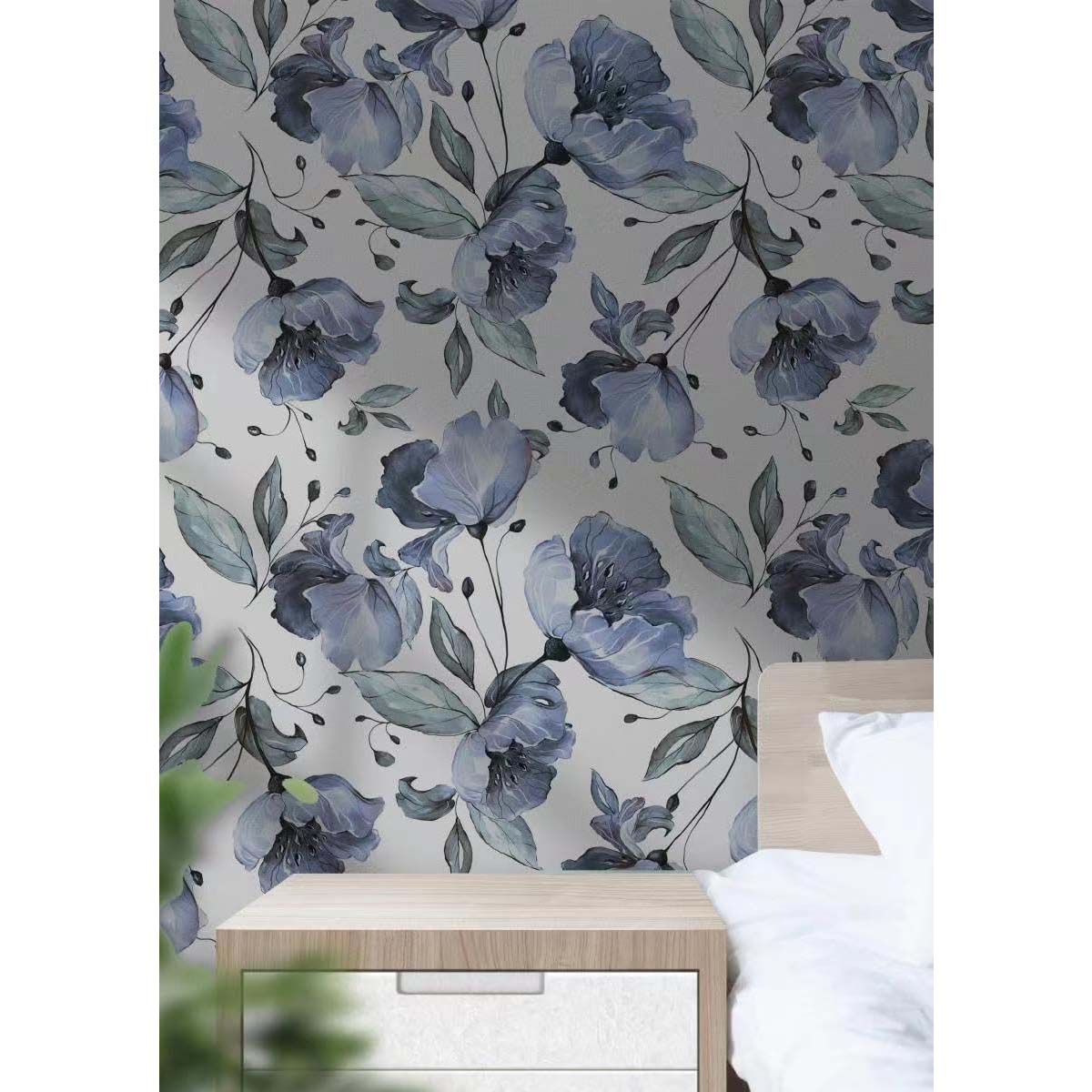 Papel Vinilo Adhesivo De 45 cm x 10 mts Floral