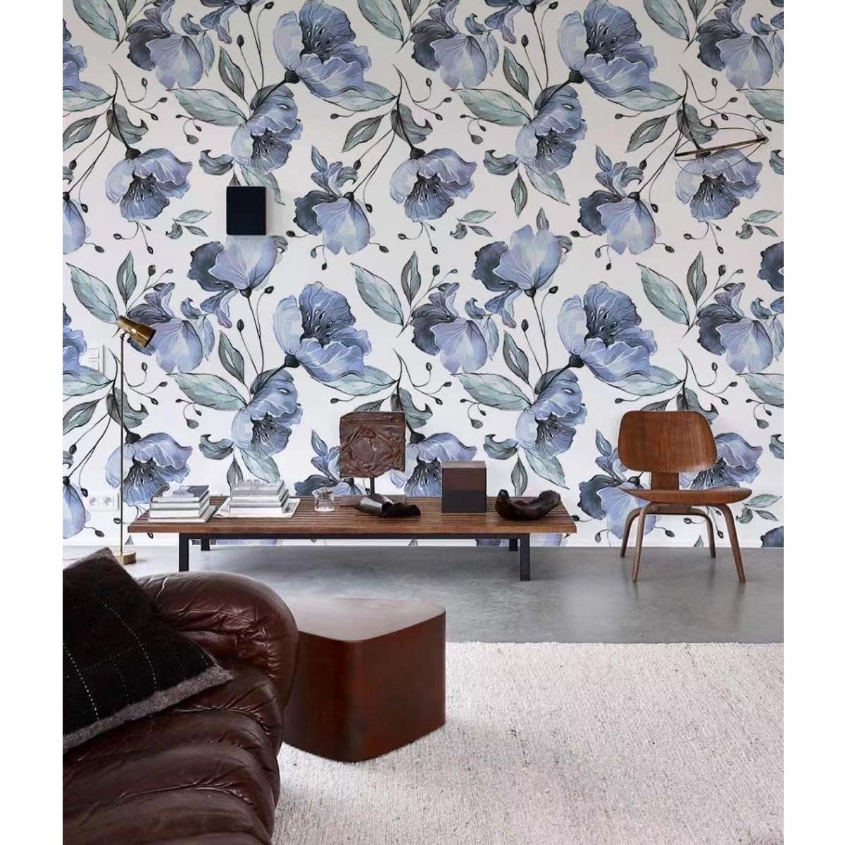 Papel Vinilo Adhesivo De 45 cm x 10 mts Floral