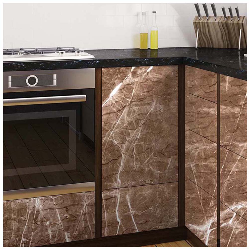 Papel Vinilo Adhesivo De 45 cm x 10 mts Marmol