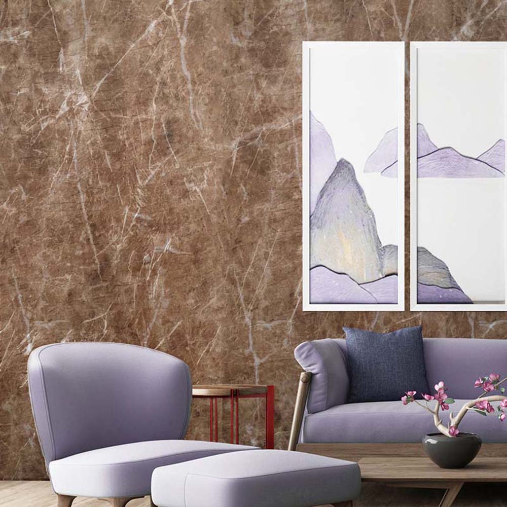Papel Vinilo Adhesivo De 45 cm x 10 mts Marmol