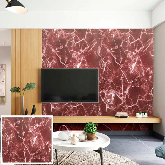 Papel Vinilo Adhesivo De 45 cm x 10 mts Marmol
