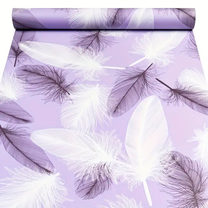 Papel Vinilo Adhesivo De 45 cm x 10 mts Lila