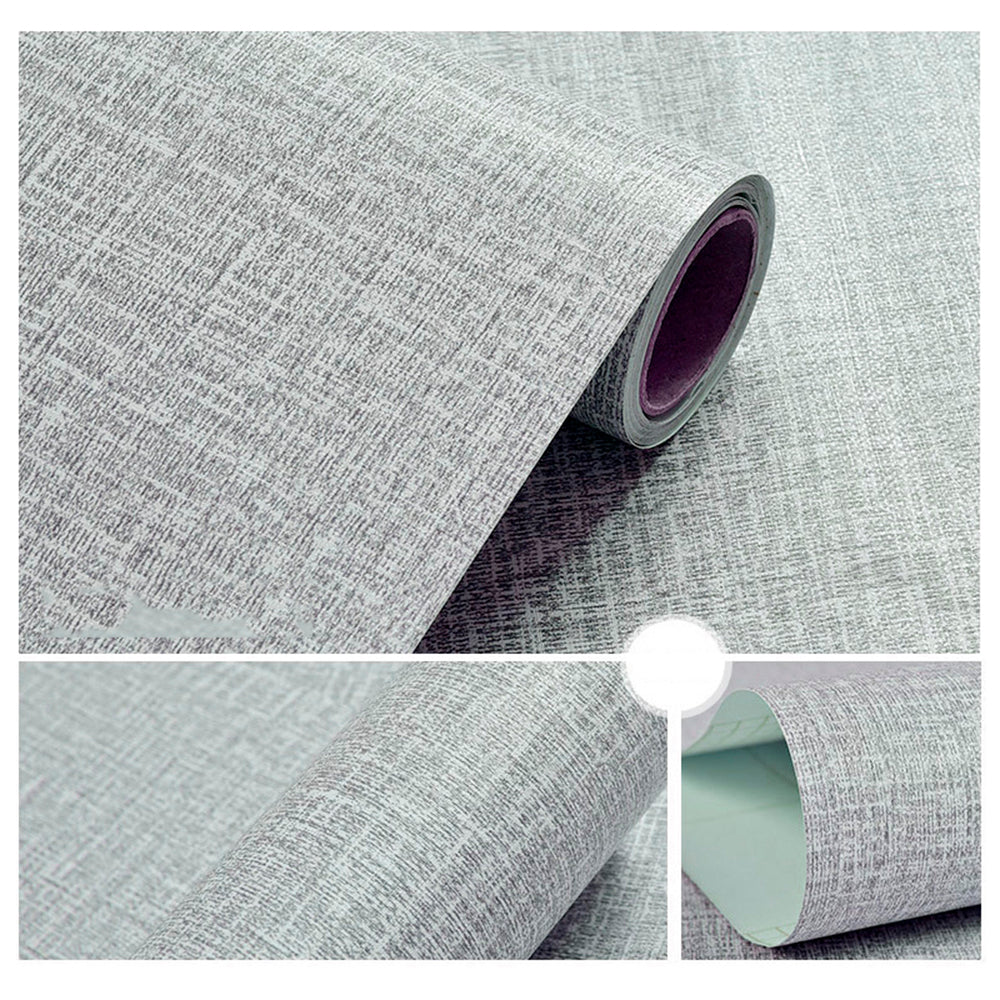 Papel Vinilo Adhesivo De 45 cm x 10 mts Gris