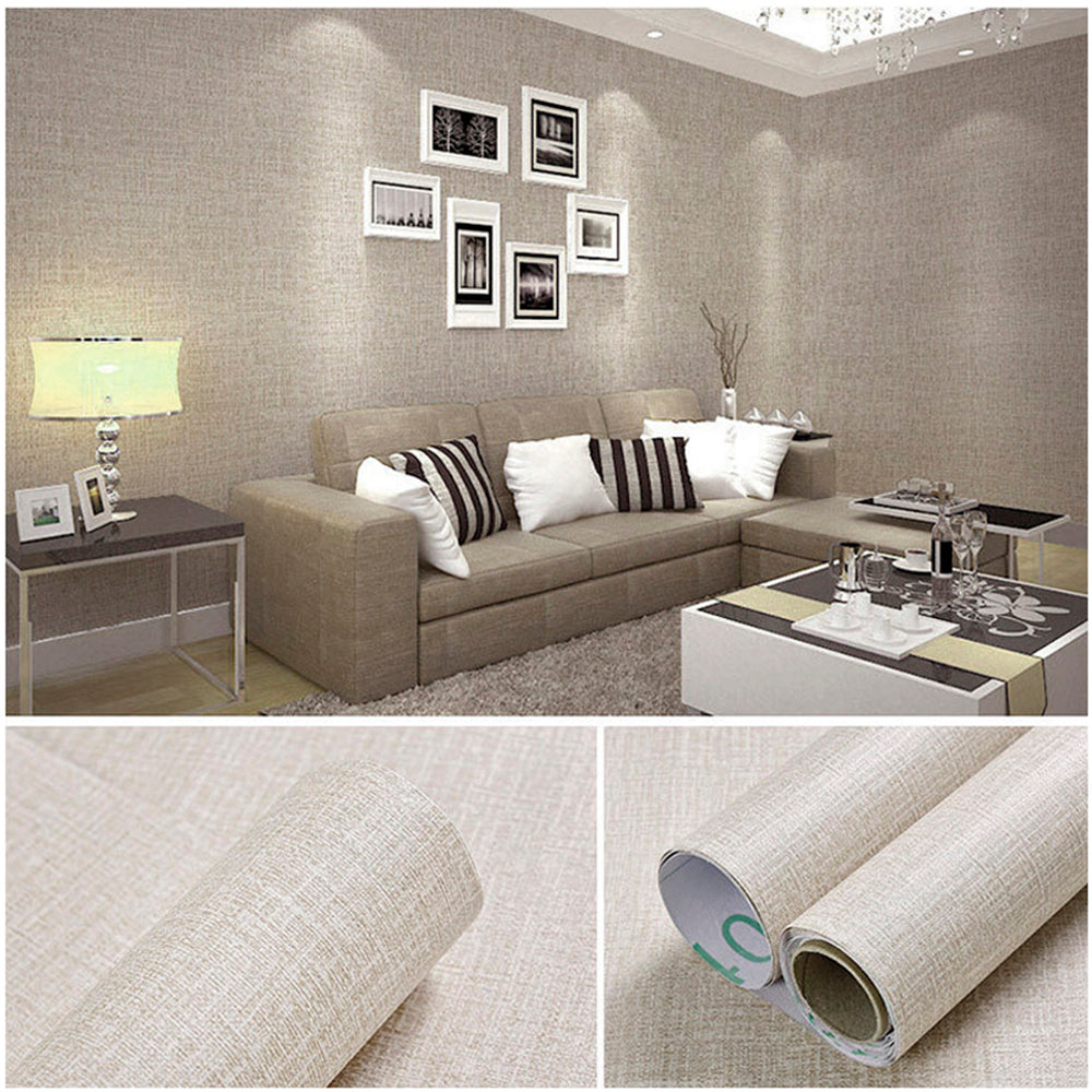 Papel Vinilo Adhesivo De 45 cm x 10 mts Cafe