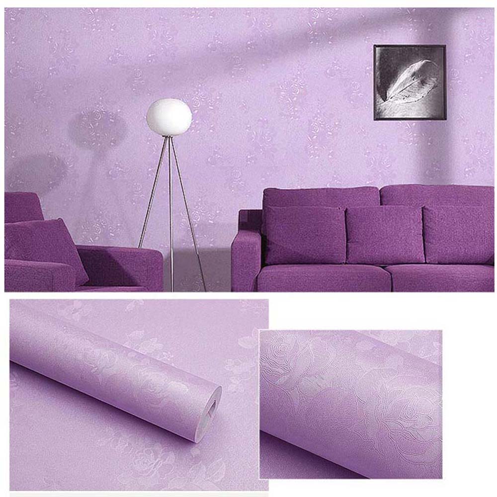 Papel Vinilo Adhesivo De 45 cm x 10 mts Lila