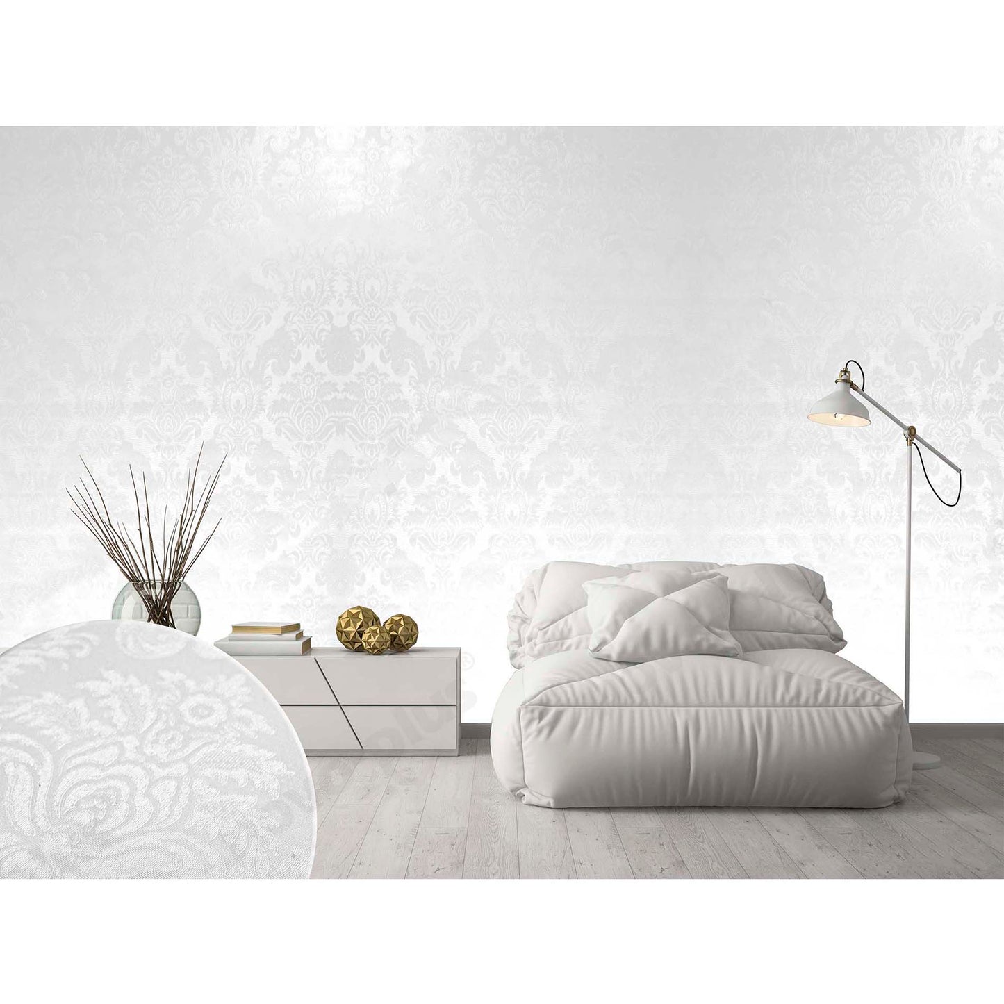 Papel Vinilo Adhesivo De 45 cm x 10 mts Blanco