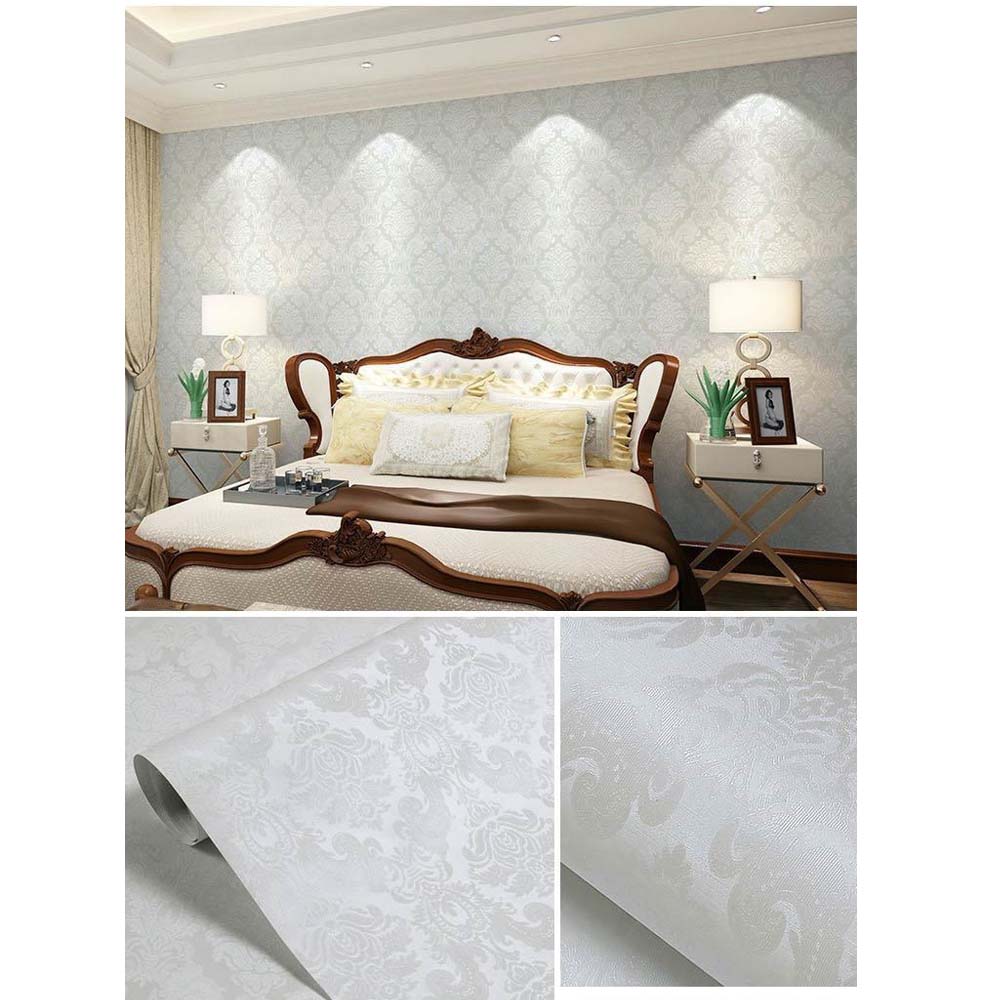 Papel Vinilo Adhesivo De 45 cm x 10 mts Blanco