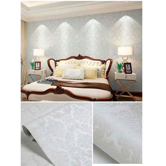 Papel Vinilo Adhesivo De 45 cm x 10 mts Blanco
