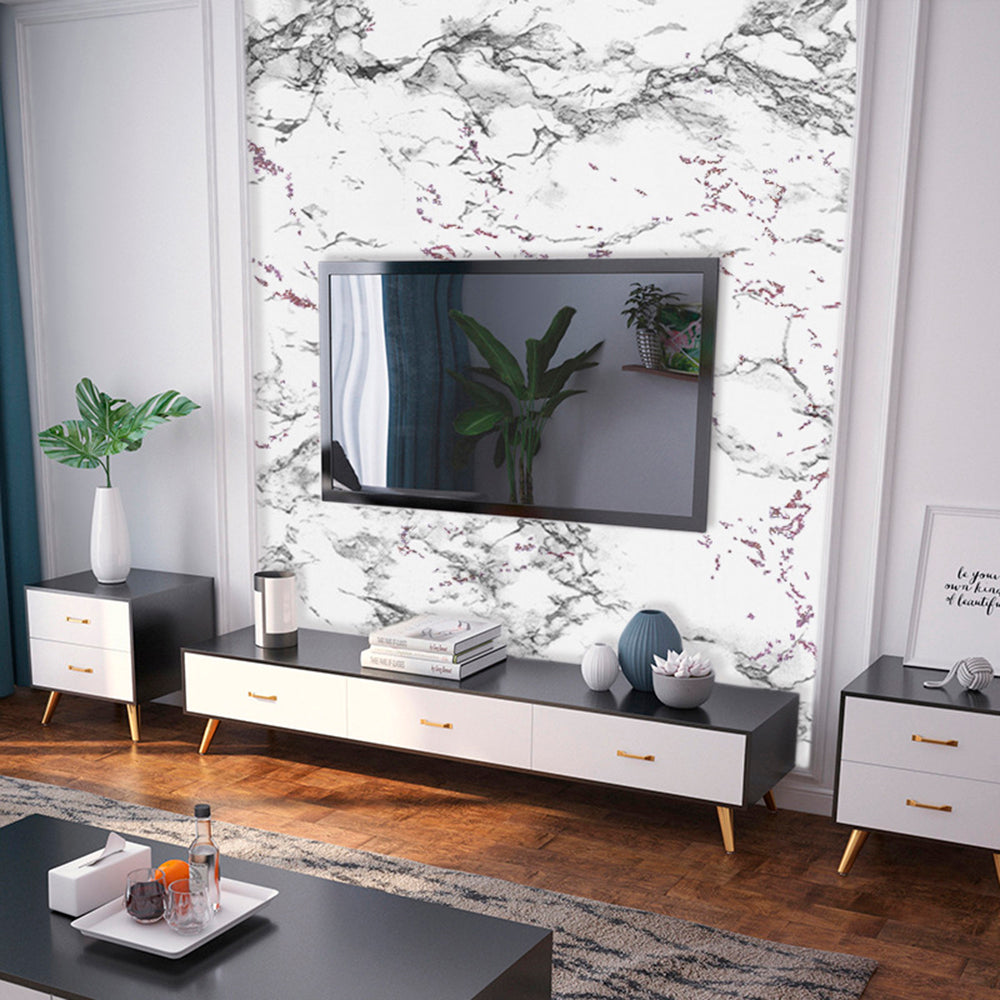 Papel Vinilo Adhesivo De 45 cm x 10 mts Marmol