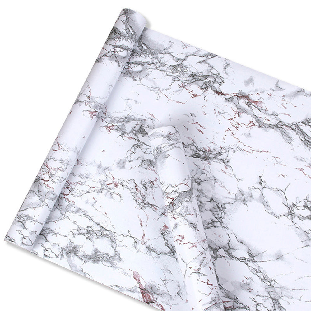 Papel Vinilo Adhesivo De 45 cm x 10 mts Marmol