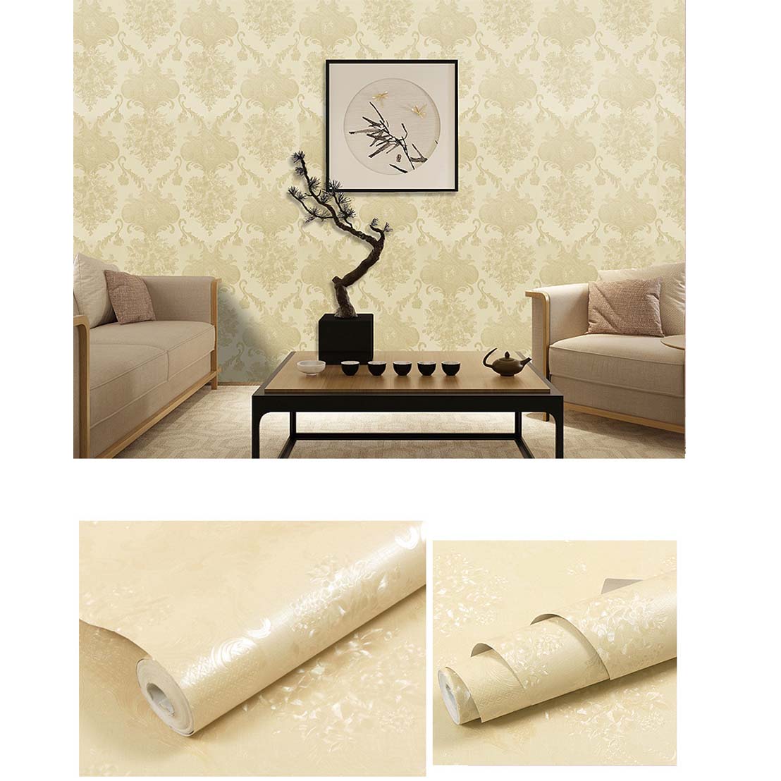 Papel Vinilo Adhesivo De 45 cm x 10 mts