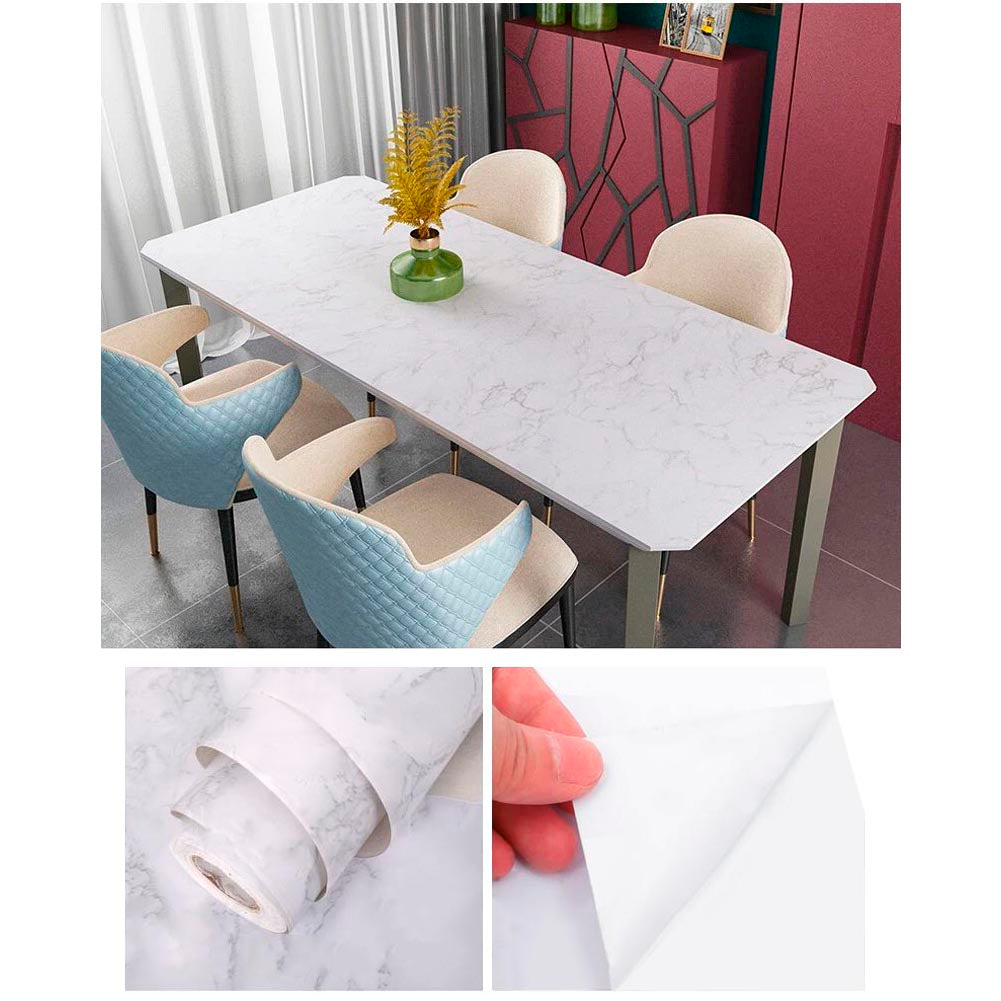 Papel Vinilo Adhesivo De 45 cm x 10 mts