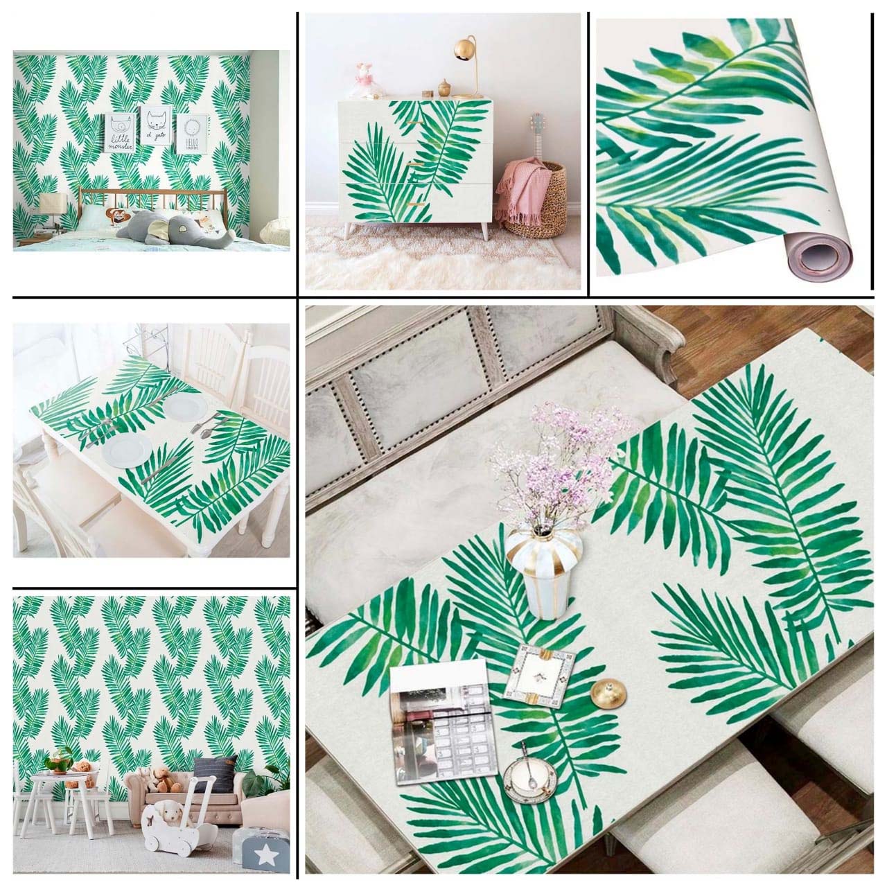 Papel Vinilo Adhesivo De 45 cm x 10 mts Hojas