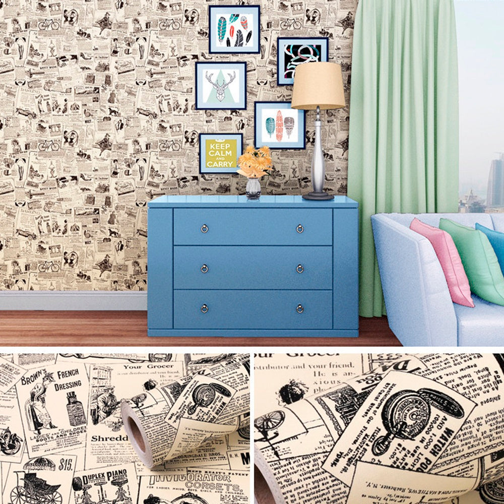 Papel Vinilo Adhesivo De 45 cm x 10 mts