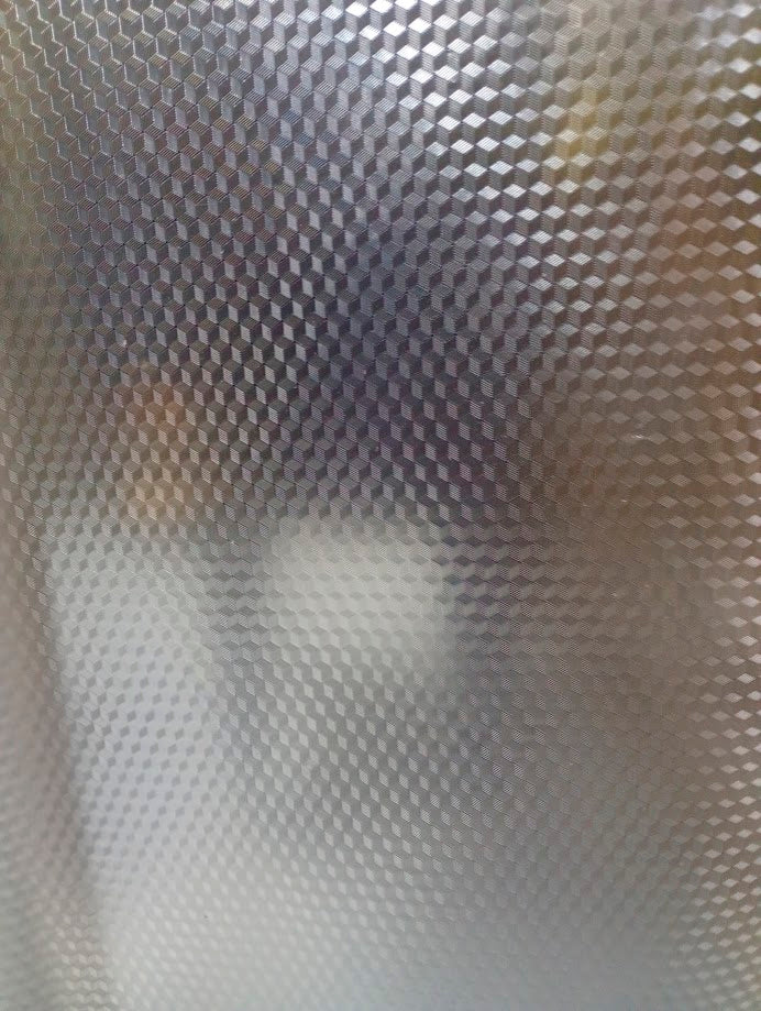Papel Adhesivo Tipo Vitral Diseño Geometrico De 2 mts x 90 mts