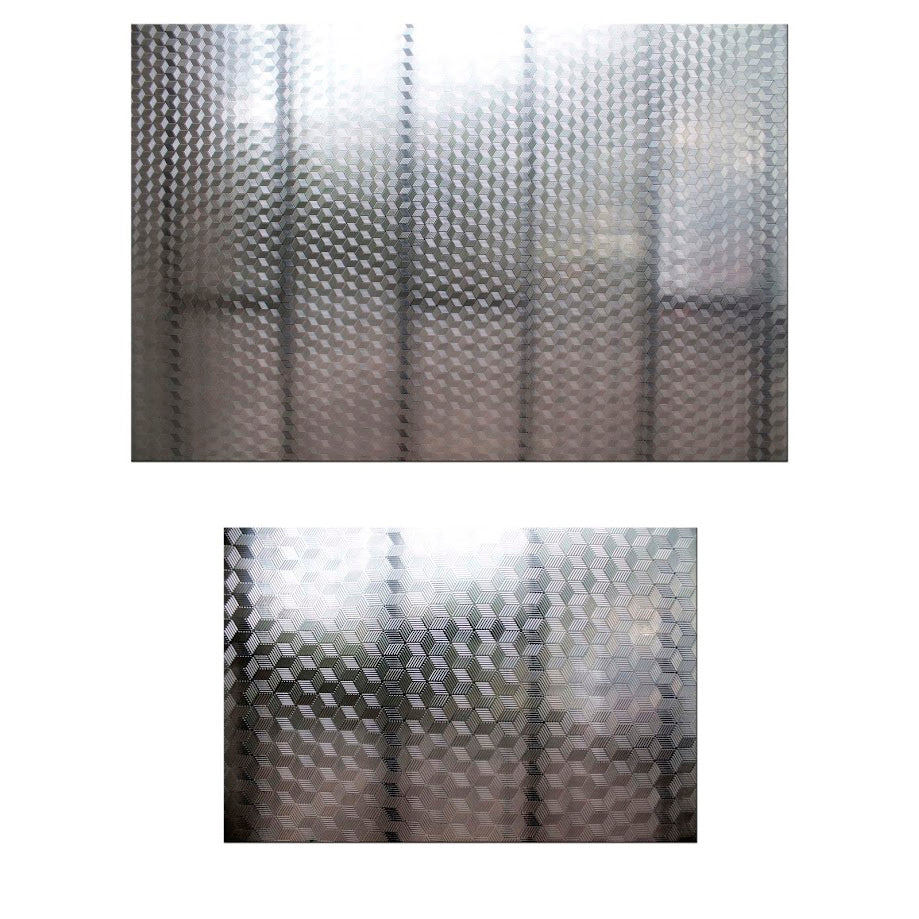 Papel Adhesivo Tipo Vitral Diseño Geometrico De 2 mts x 90 mts
