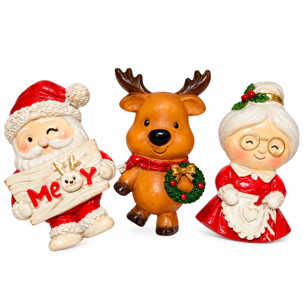 Figuras Navideñas Con Imán De 4.5 cm
