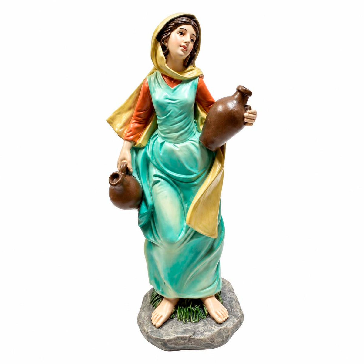 Aldeana Jarras Para Pesebre 10 Cm