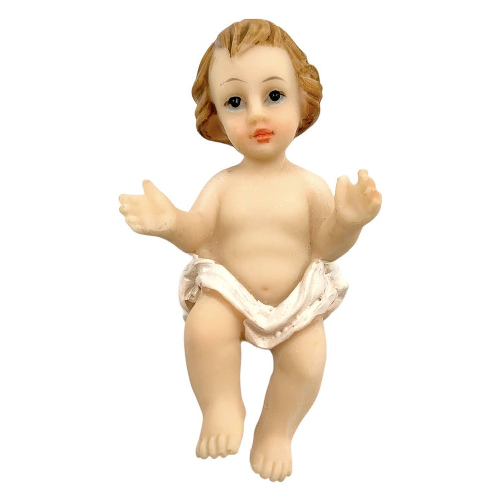 Niño Dios Para Pesebre De 8 Cm