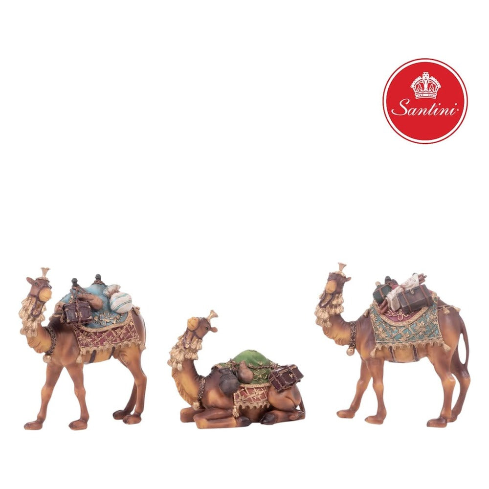 Camellos Para Pesebre Con 3 piezas De 15 cm