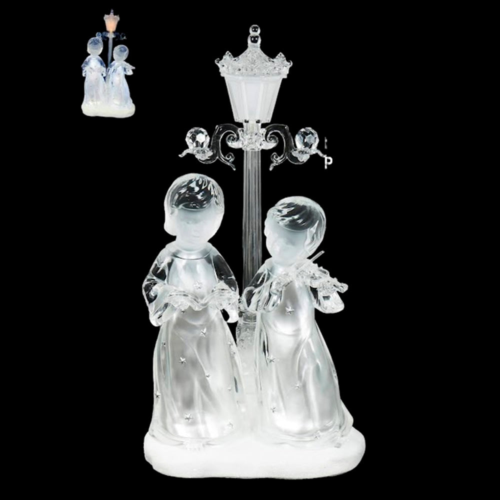 Niños Farol Navideño Luz De 30 cm