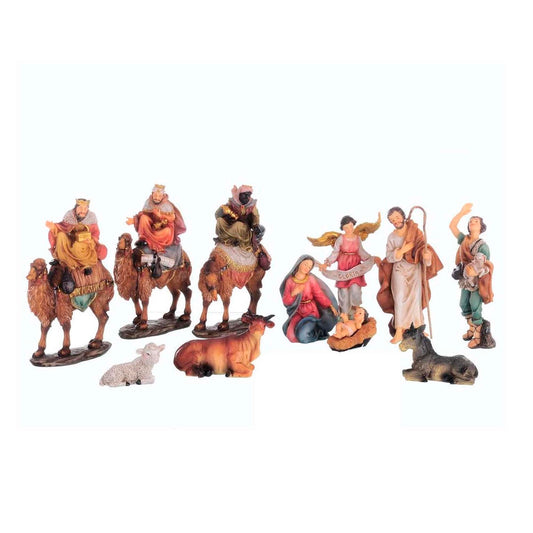 Pesebre De 15 Cm Con 11 Piezas