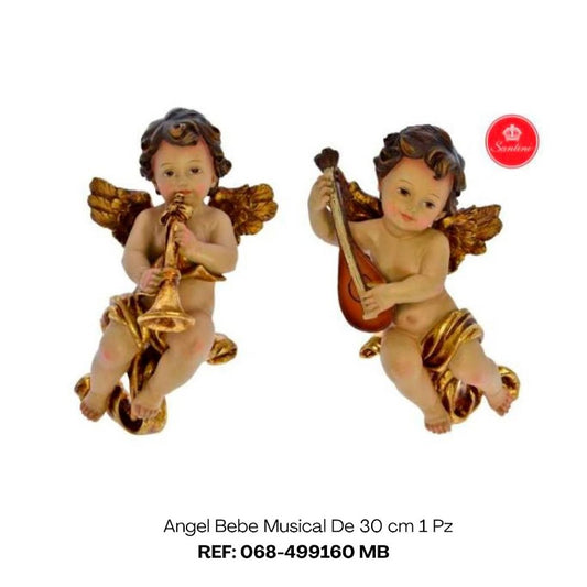 Angel bebe musical de 30cm